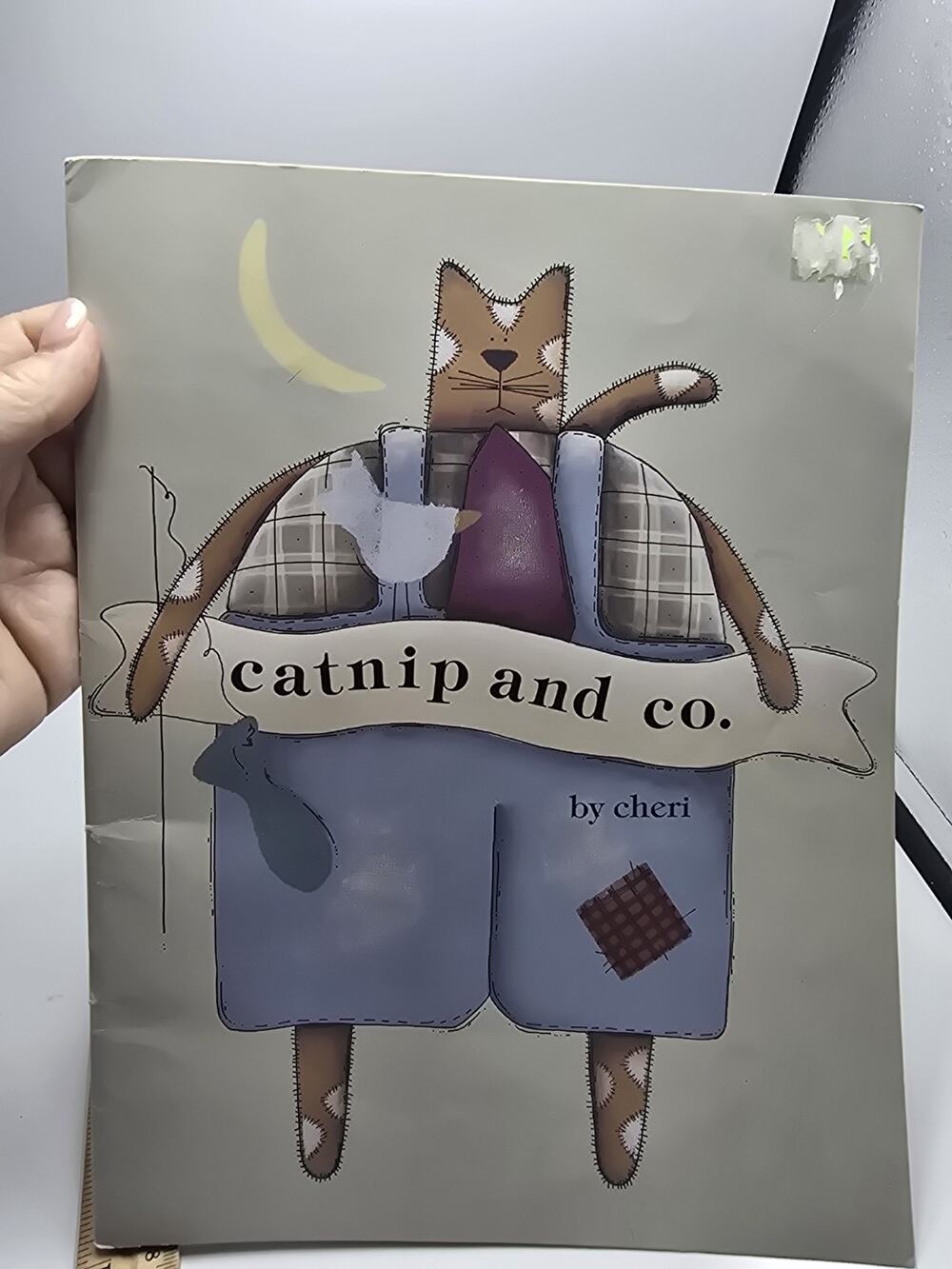Vintage Catnip AND CO. Wood Craft Pattern Painting Instruction Book by Cheri